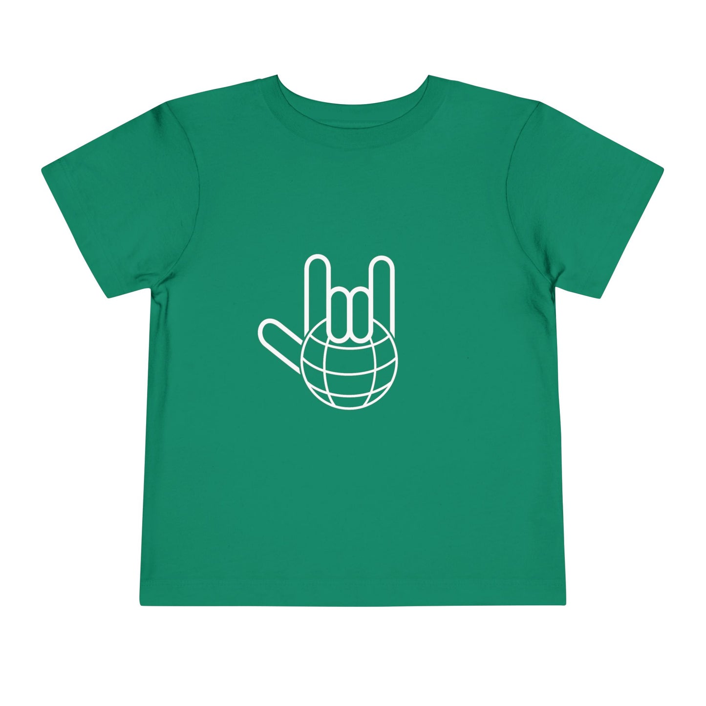 Rock On Toddler Short Sleeve Tee - Cool Kids Graphic Shirt