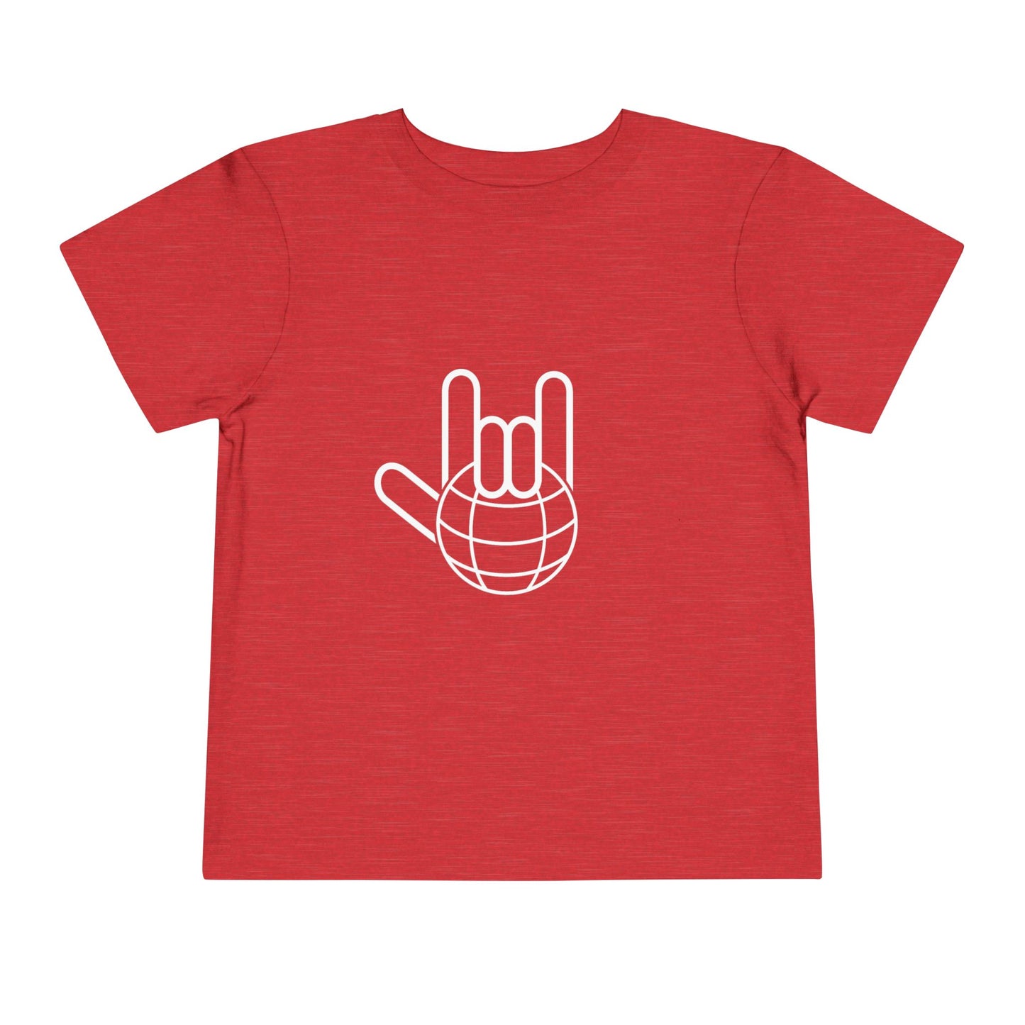 Rock On Toddler Short Sleeve Tee - Cool Kids Graphic Shirt