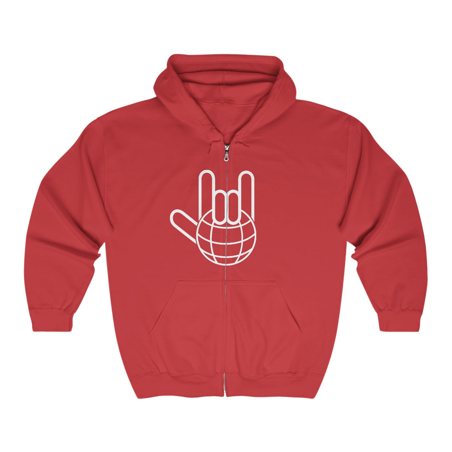 Unisex Heavy Blend™ Full Zip Hooded Sweatshirt