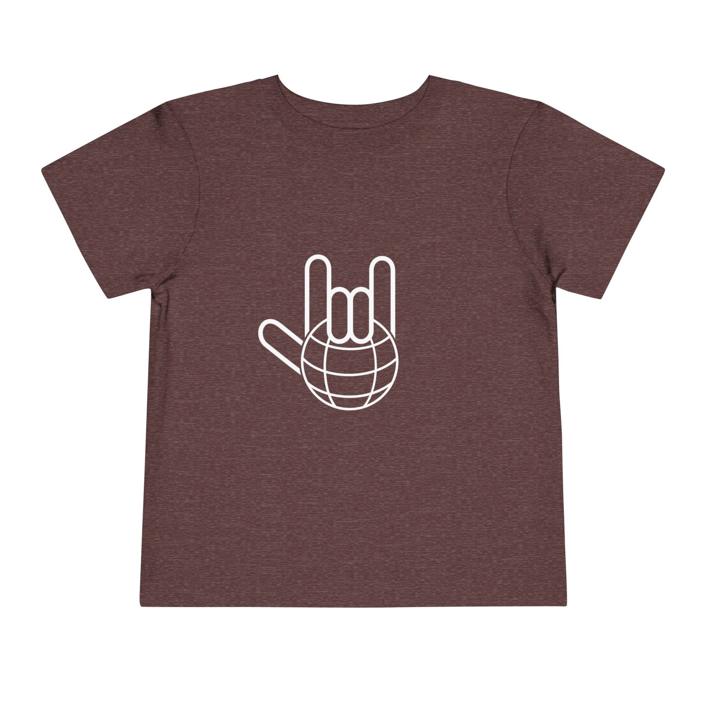Rock On Toddler Short Sleeve Tee - Cool Kids Graphic Shirt