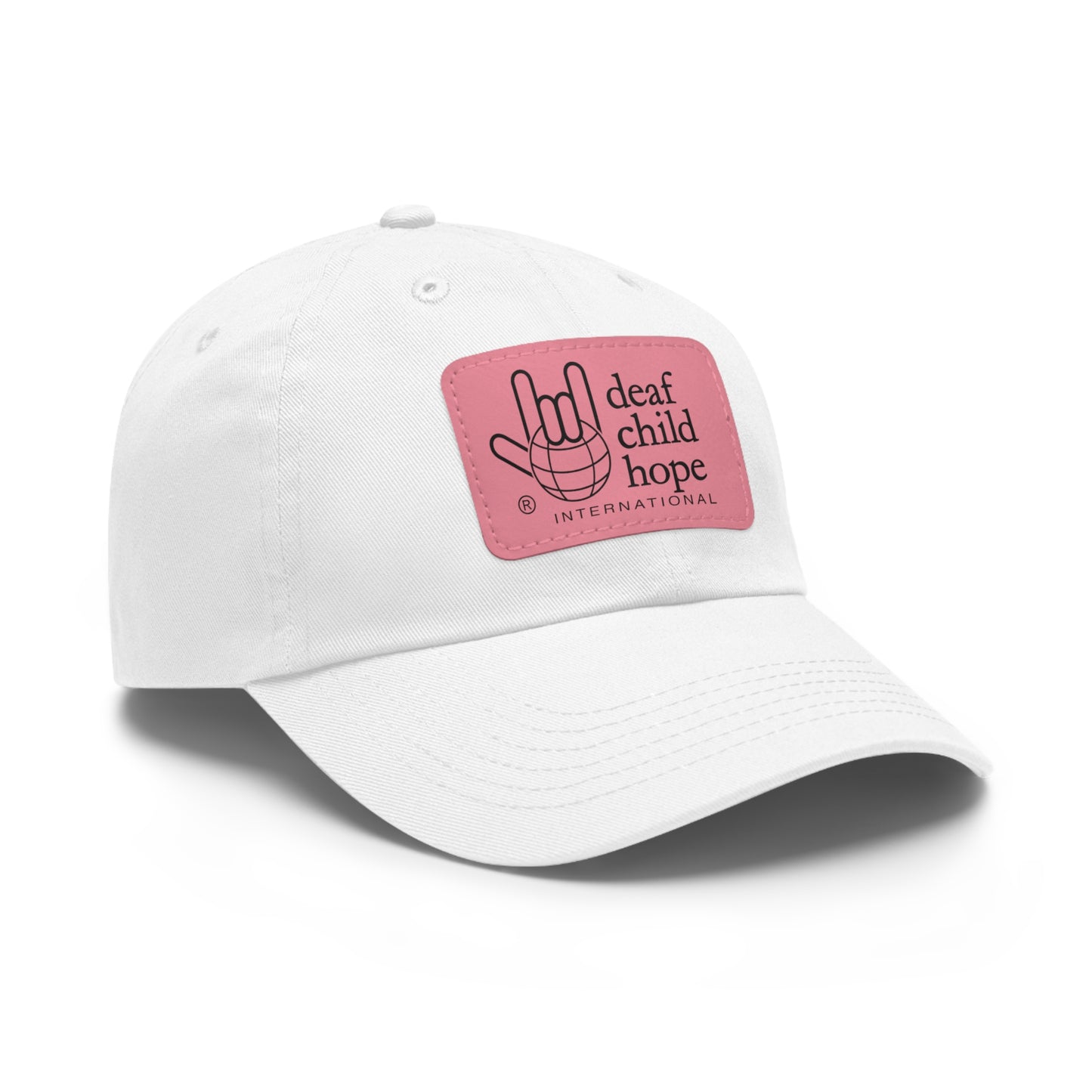 Hat with Leather Patch