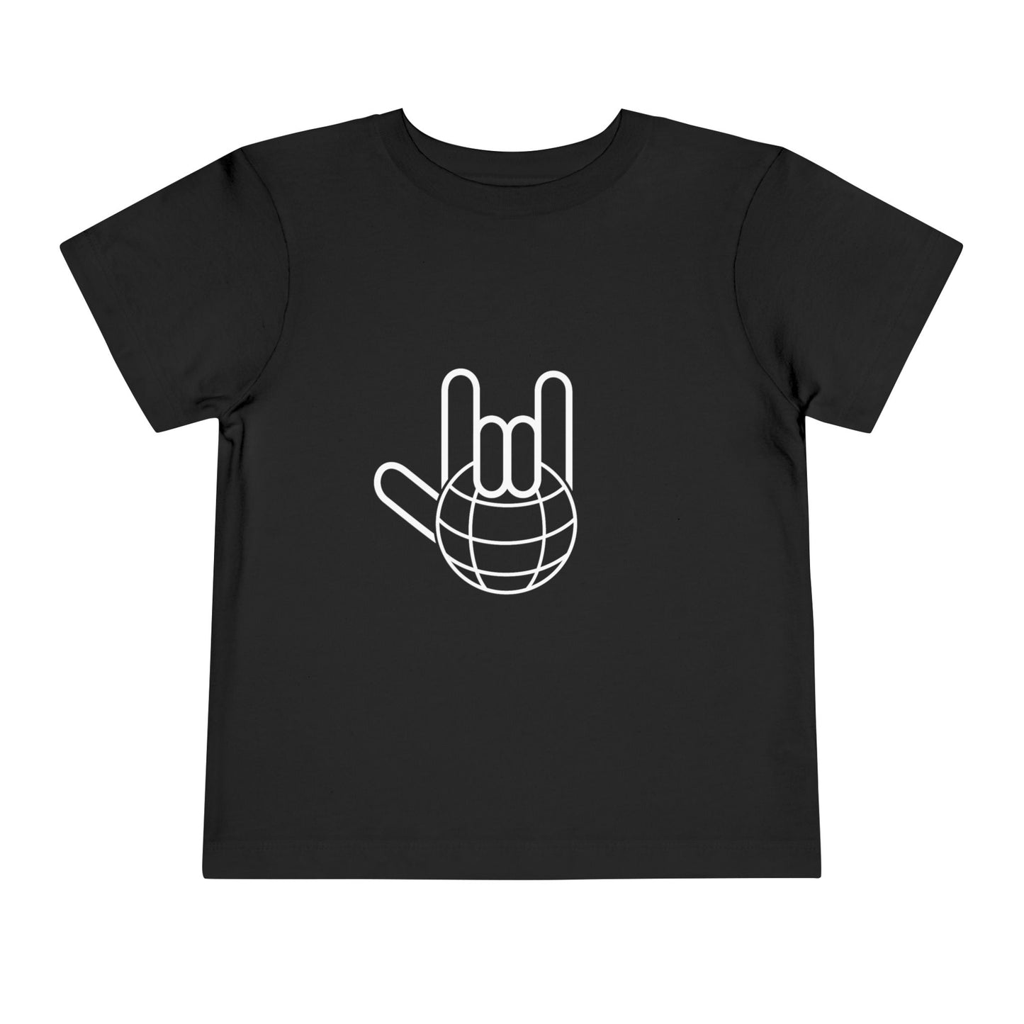 Rock On Toddler Short Sleeve Tee - Cool Kids Graphic Shirt