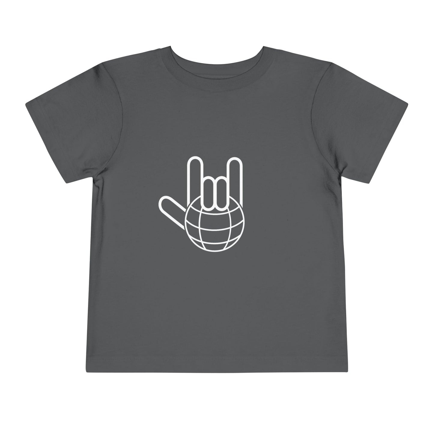 Rock On Toddler Short Sleeve Tee - Cool Kids Graphic Shirt
