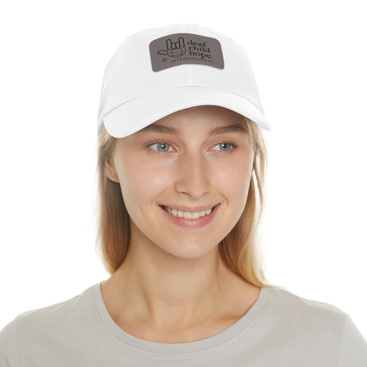 Hat with Leather Patch