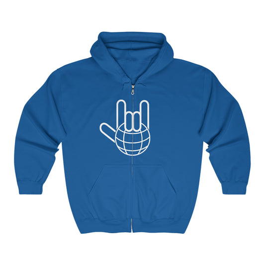 Unisex Heavy Blend™ Full Zip Hooded Sweatshirt