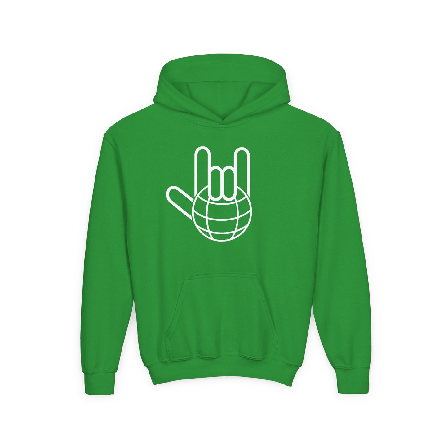 Youth Hoodie — Deaf Child Hope Charity Logo (Providing Hope for Deaf Children in Poverty)