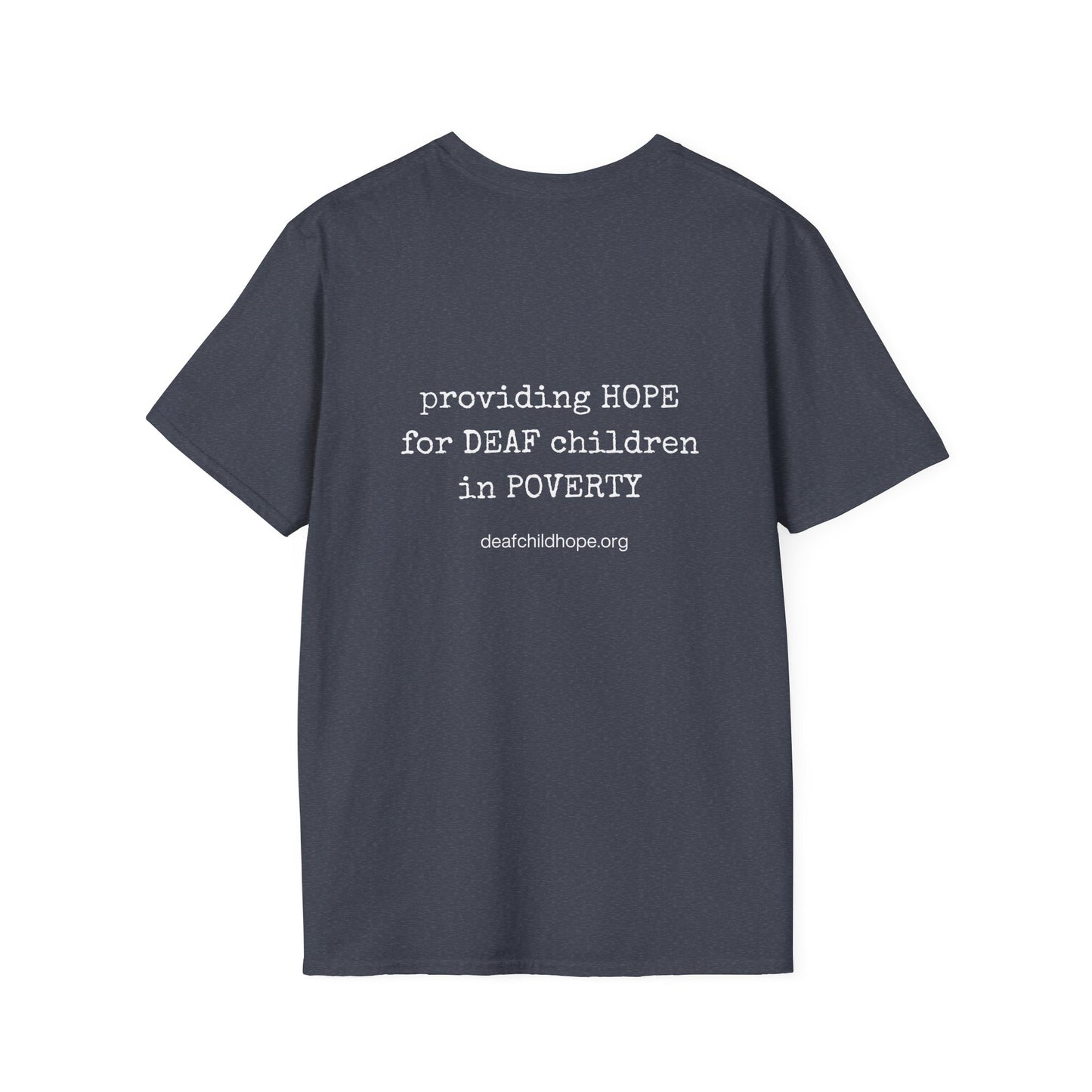 DCH T-Shirt — Providing Hope for Deaf Children