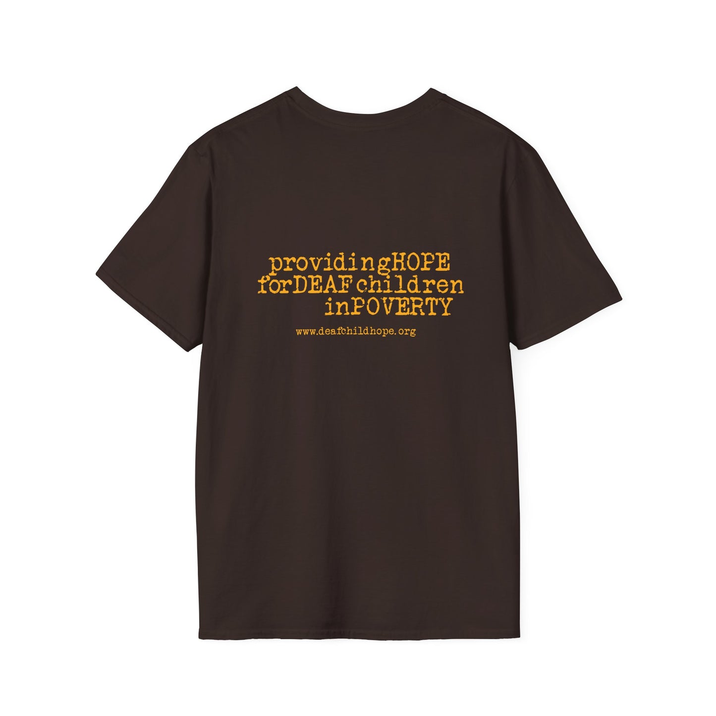DCH Retro T-Shirt — Providing Hope for Deaf Children