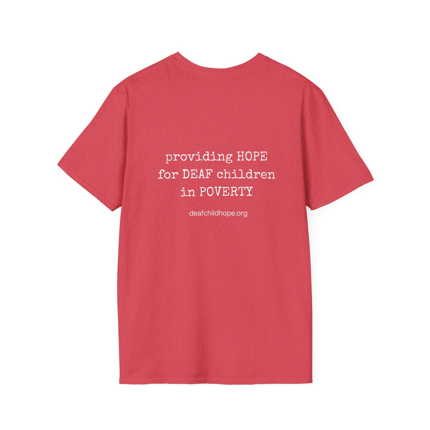 DCH T-Shirt — Providing Hope for Deaf Children