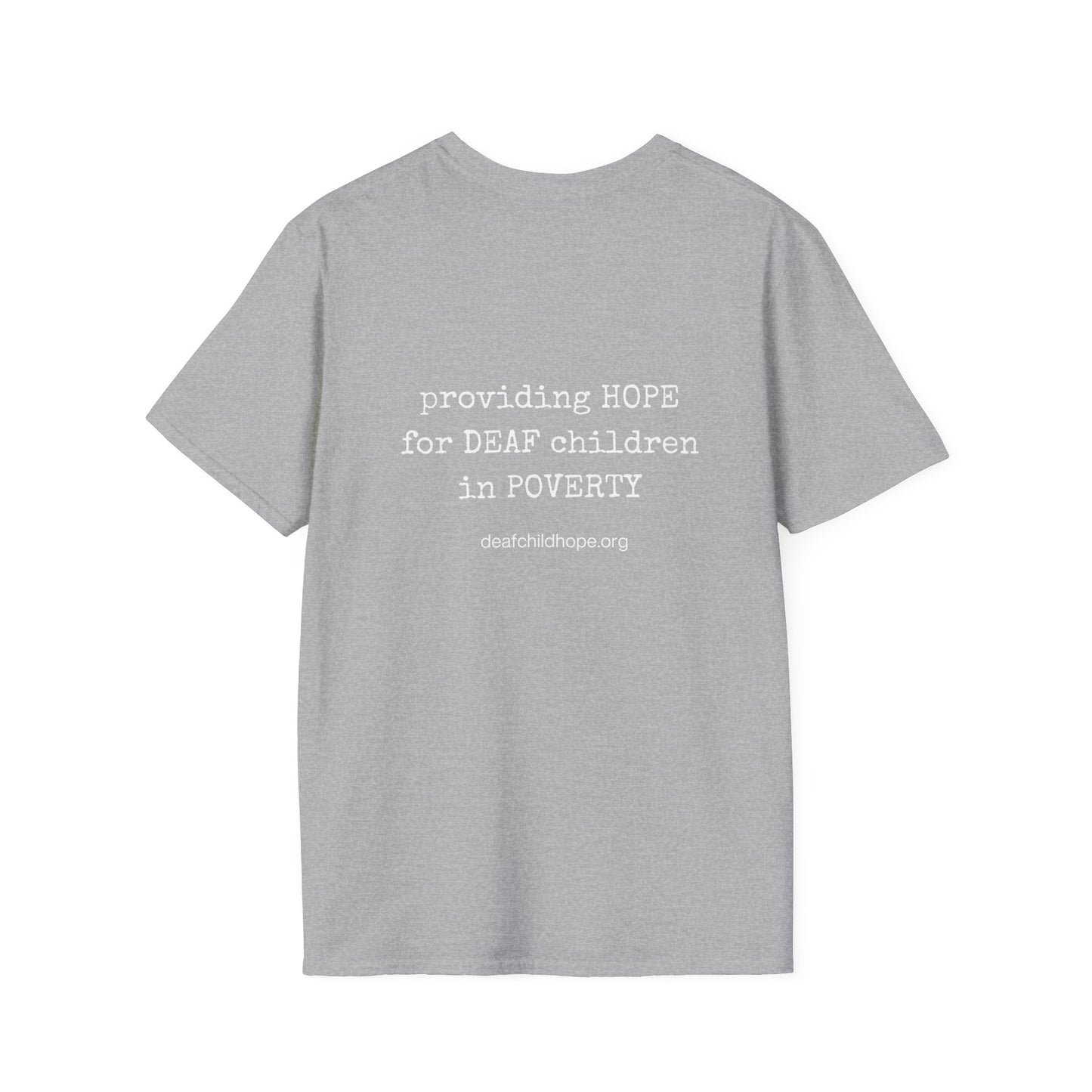 DCH T-Shirt — Providing Hope for Deaf Children