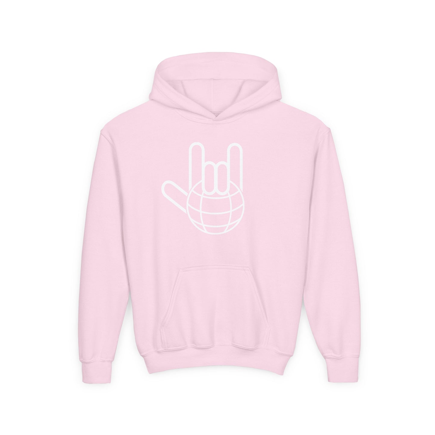 Youth Hoodie — Deaf Child Hope Charity Logo (Providing Hope for Deaf Children in Poverty)