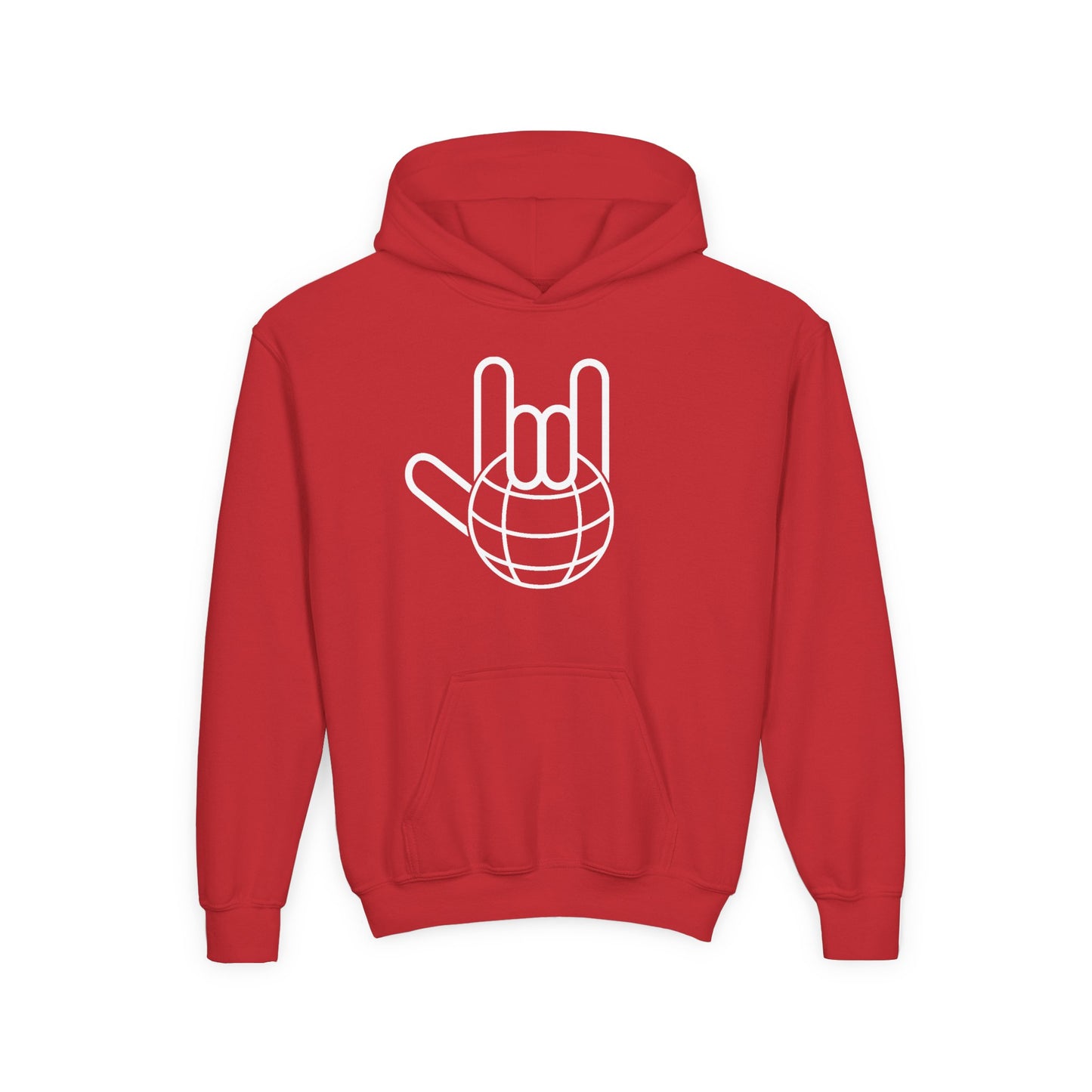 Youth Hoodie — Deaf Child Hope Charity Logo (Providing Hope for Deaf Children in Poverty)