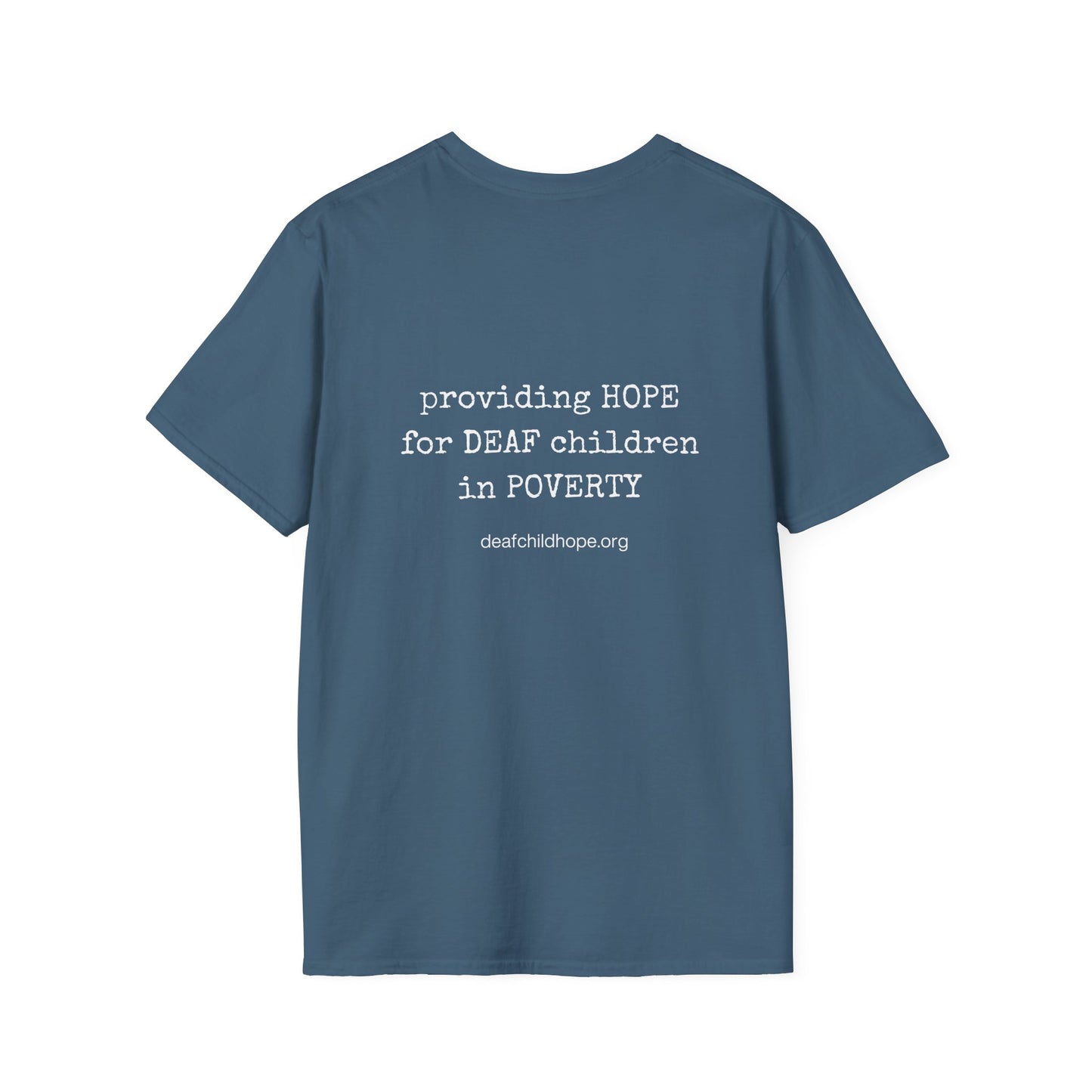 DCH T-Shirt — Providing Hope for Deaf Children