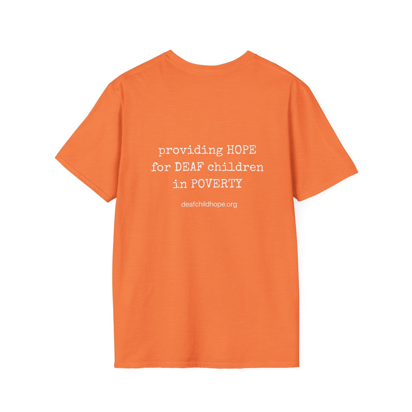 DCH T-Shirt — Providing Hope for Deaf Children