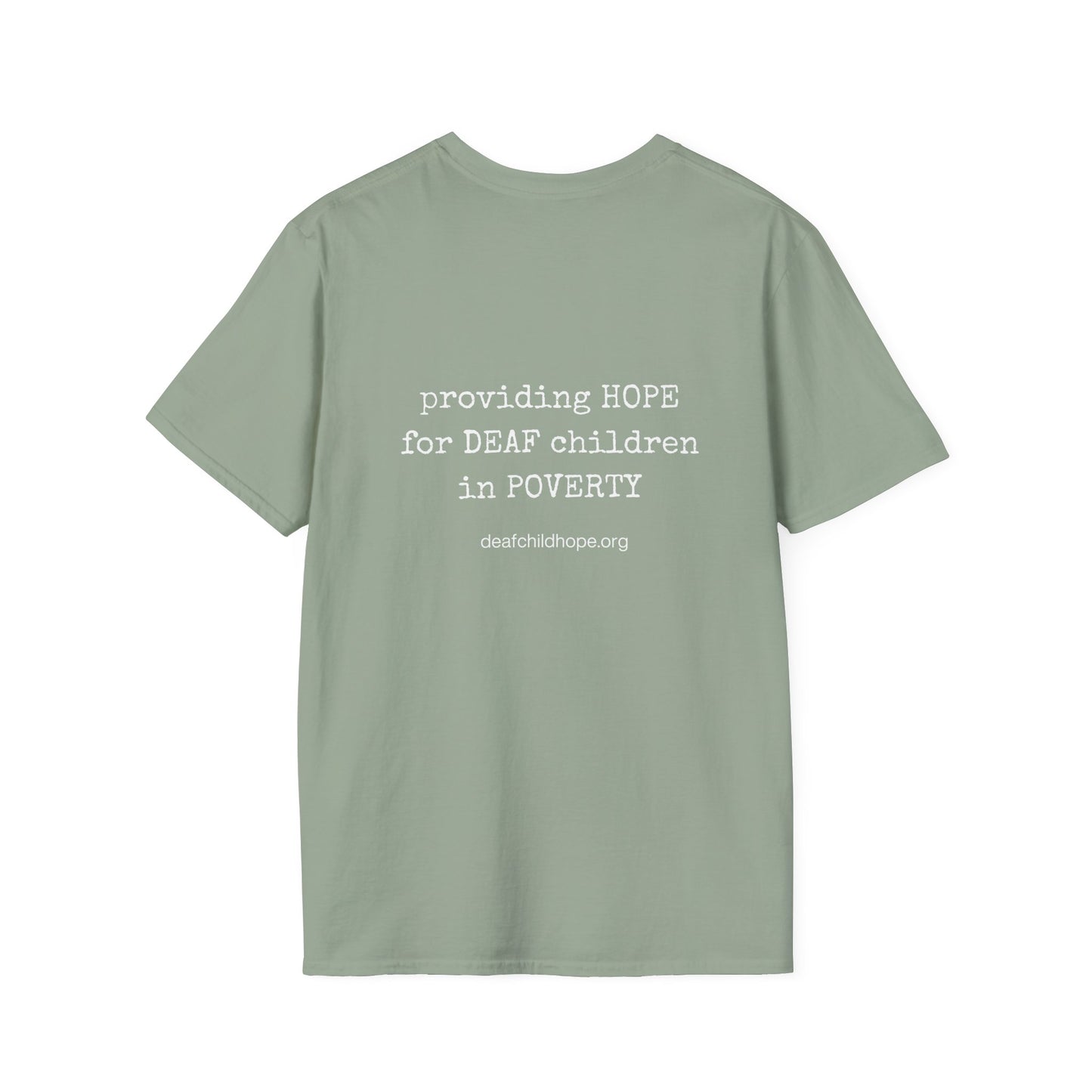 DCH T-Shirt — Providing Hope for Deaf Children