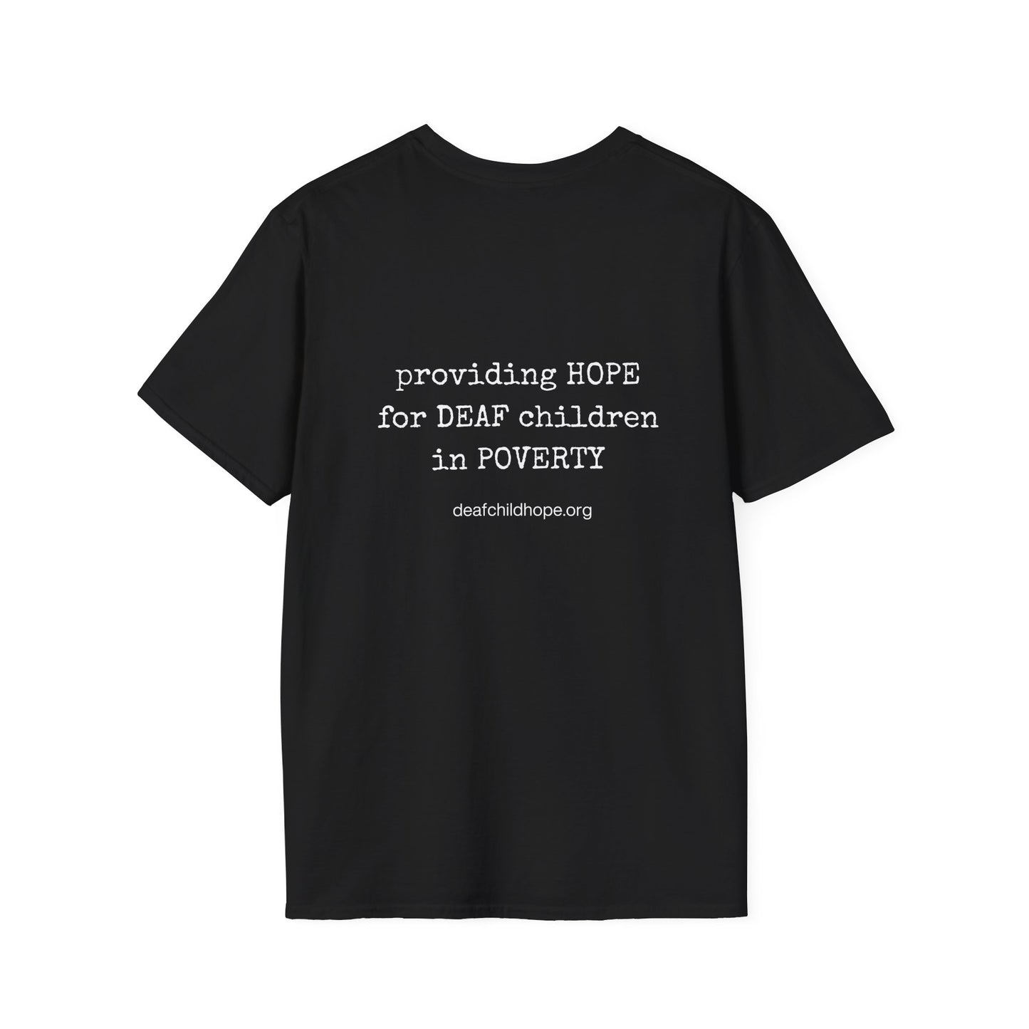 DCH T-Shirt — Providing Hope for Deaf Children