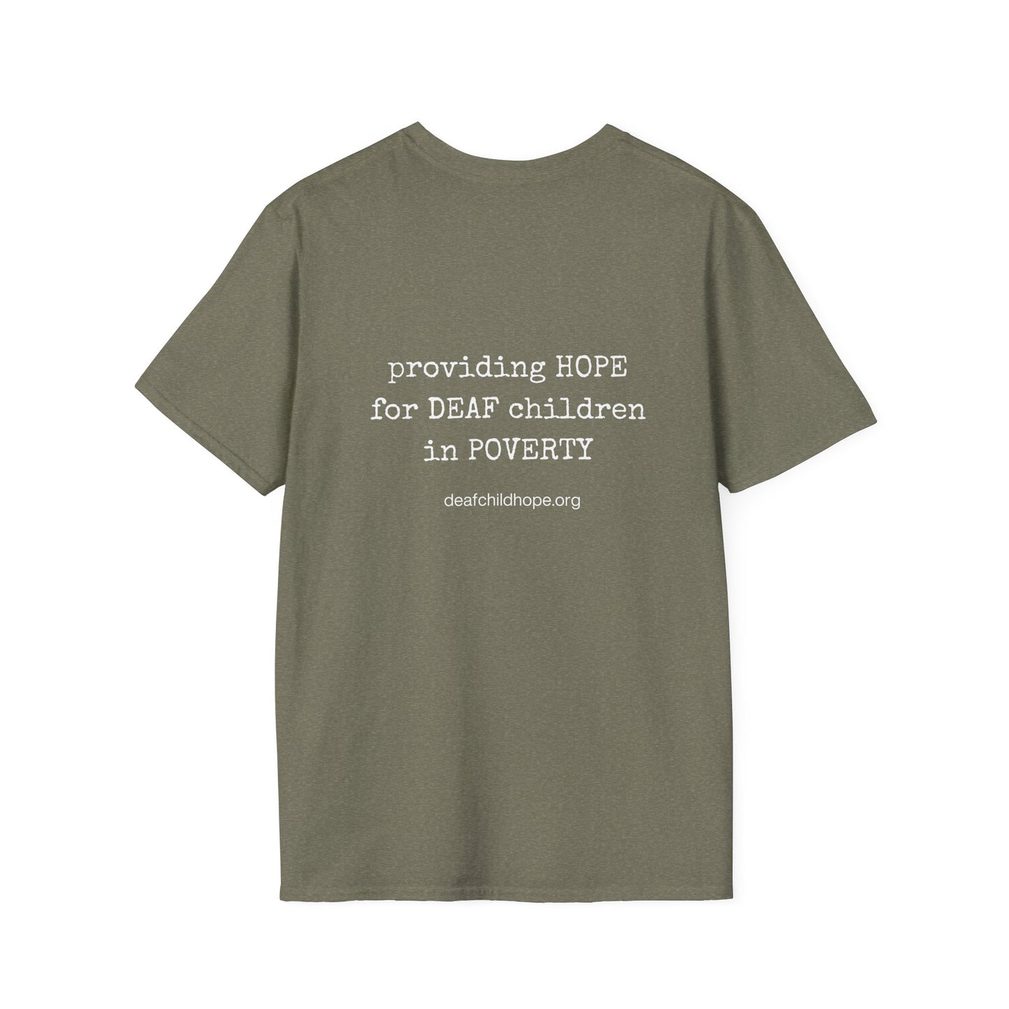 DCH T-Shirt — Providing Hope for Deaf Children