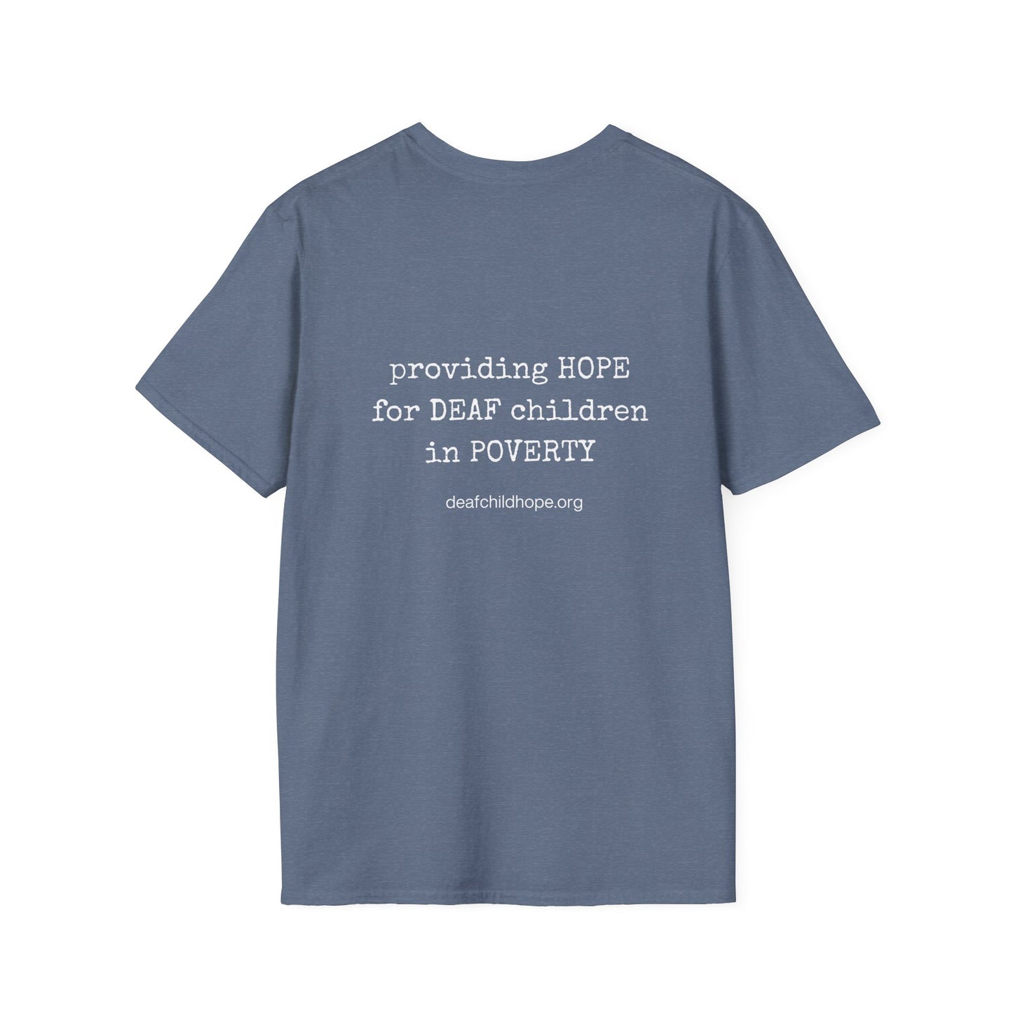 DCH T-Shirt — Providing Hope for Deaf Children